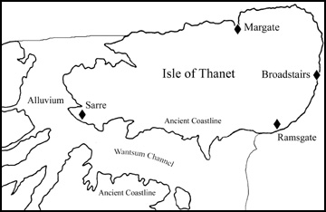 Isle Of Thanet Map Virtual Museum Special Display