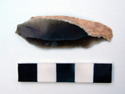 A flint blade from Thanet Reach