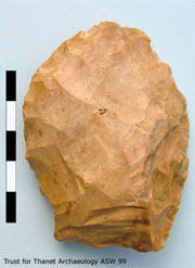 Twisted Ovate Hand Axe