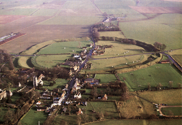 The Avebury Henge Enclosure from the air