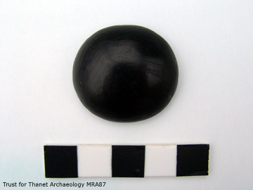 Jet button found with the Manston Runway Beaker
