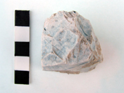 Earlier Neolithic flint core from the grave at Beauforts