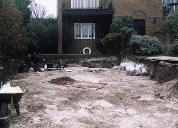 The site in front of Beauforts