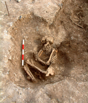 The secondary burial at QEQM