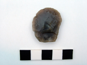 Beaker Period flint 'thumb' scraper