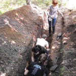Image of trench excavation