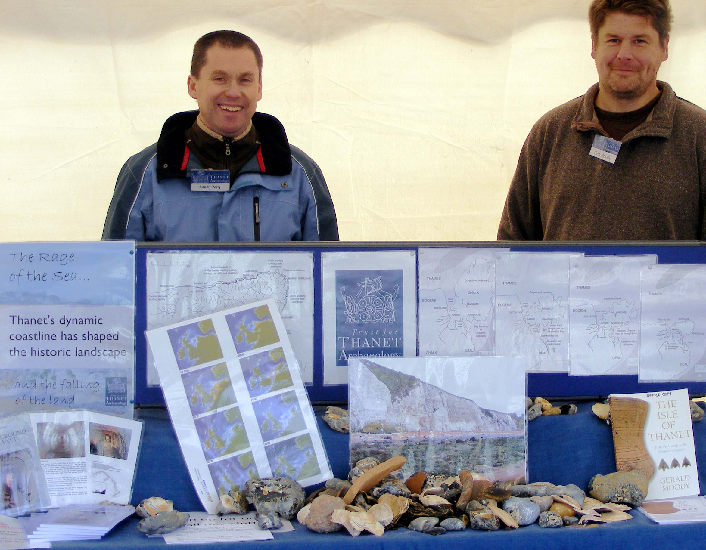 Picture of our stall at Historic Coast Ramsgate