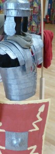 Our Roman armour in use again at Westgate