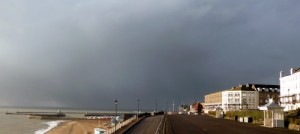 Storm clouds over Ramsgate